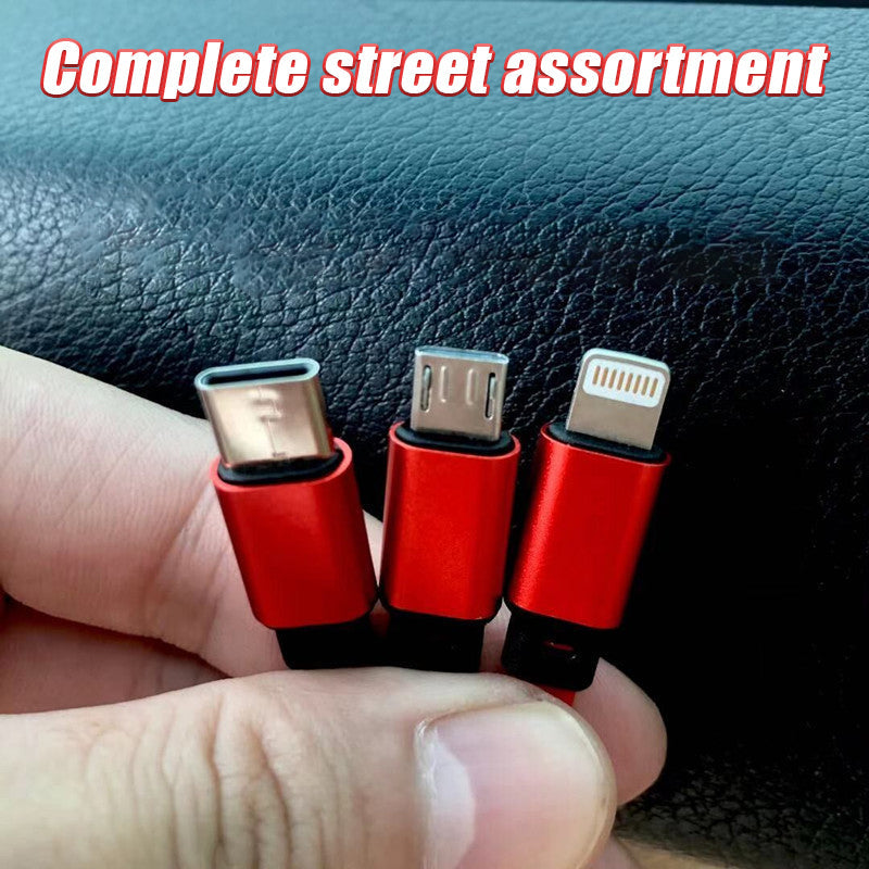 3 In 1 Cable Mini Car Fast Charging Charger