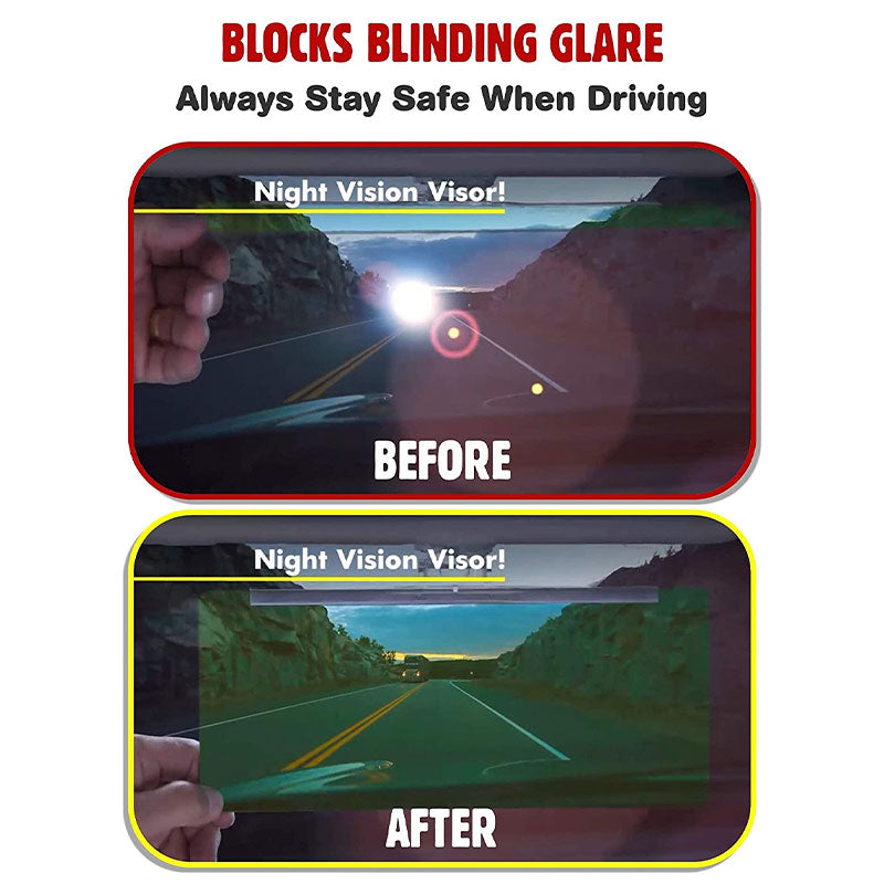 2 in 1 Anti-Glare Car Visor